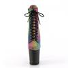 Pleaser - FLAMINGO1020RS Bottes de plateforme, Pole dance chaussures - Arc En Ciel/Noir Product image
